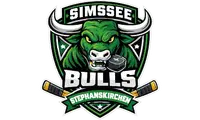 Logo Simssee Bulls Stephanskirchen – Graustufen-Version