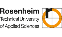 Logo Technische Hochschule Rosenheim – Graustufen-Version