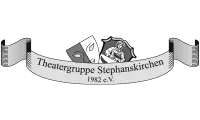 Logo Theatergruppe Stephanskirchen – Graustufen-Version