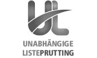 Logo ULP Prutting – Graustufen-Version