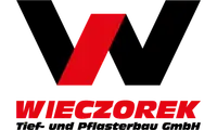 Logo Wieczorek Tief- und Pflasterbau GmbH – Graustufen-Version
