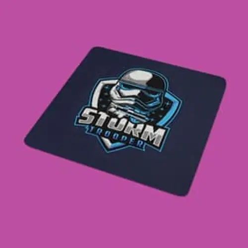 Futuristisches Stickmotiv: Storm Trooper Logo. Perfekt für Sci-Fi-Fans, Cosplay und kreative Projekte.