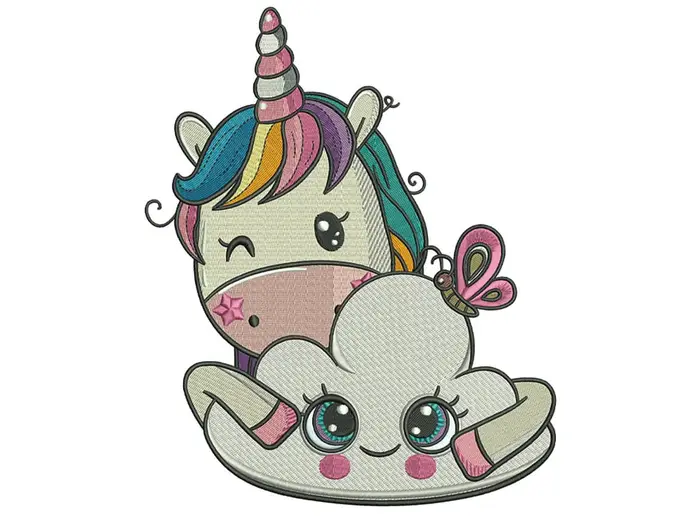 cuteunicorn – Stickdatei