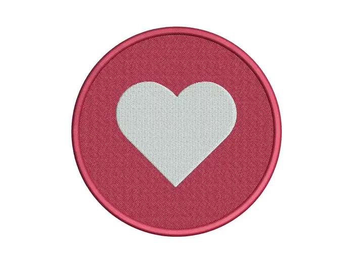 iconrotesherz – Stickdatei