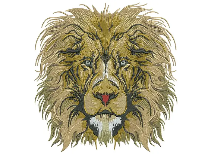 mostbeautifullion – Stickdatei