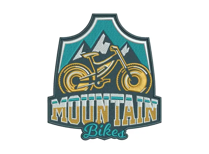 mountain-bikes – Stickdatei