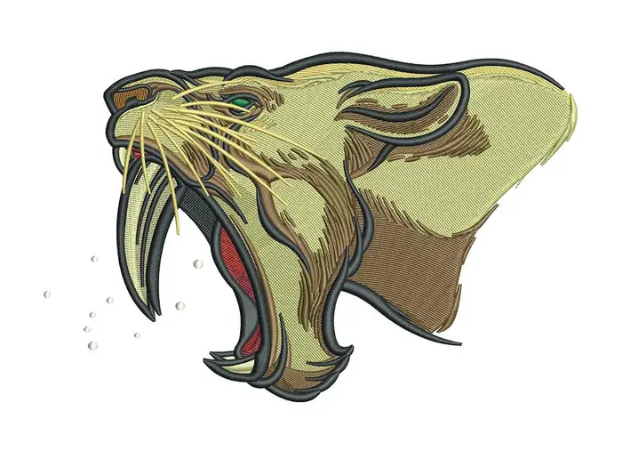 saebelzahntiger – Stickdatei