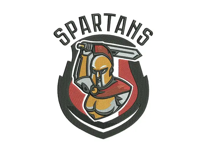 spartans-club-logo – Stickdatei