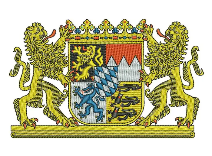 wappen-bayern – Stickdatei
