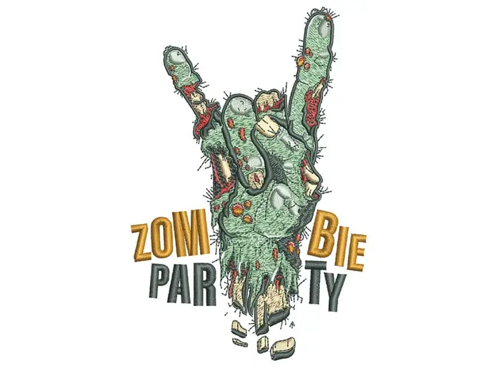 zombieparty – Stickdatei