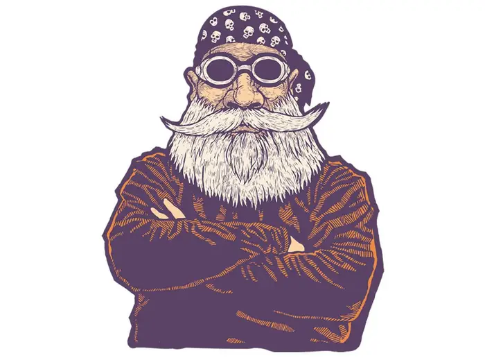 bearedbiker – Originalversion