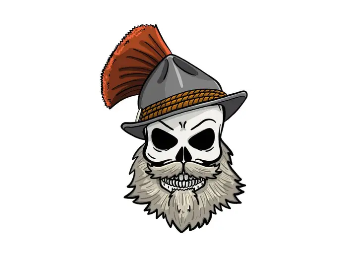 hipster-bayern-skull – Originalversion