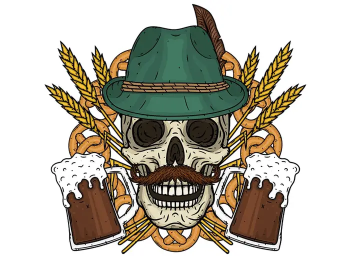 oktoberfestskull – Originalversion