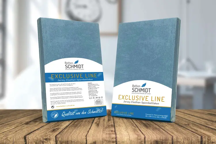 Betten Schmidt Grafikdesign Produkteinleger