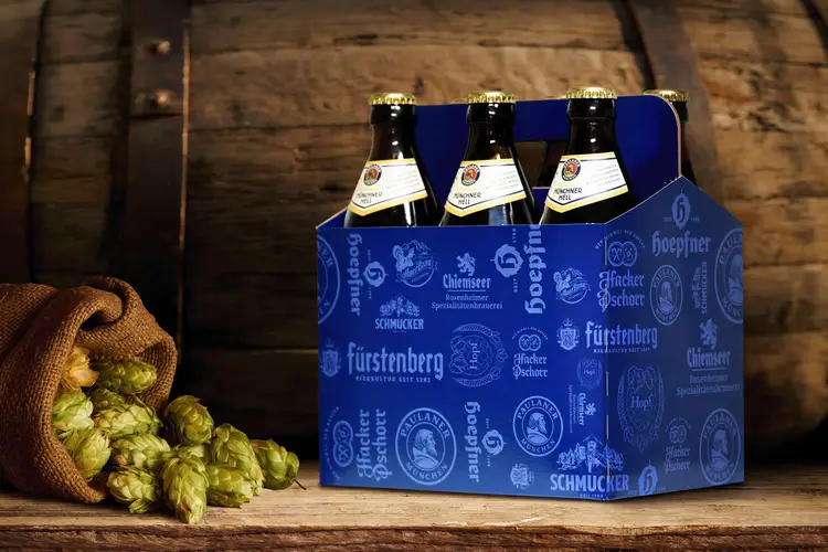 Paulaner Brauerei Full Custom Flaschenhalter 500ml