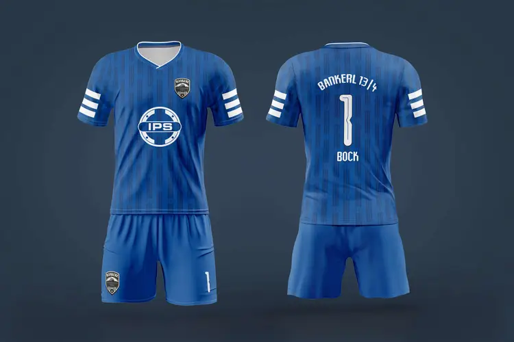 IPS Industrial Piping Service Bankerl Full Custom Fußballtrikot Torhüter