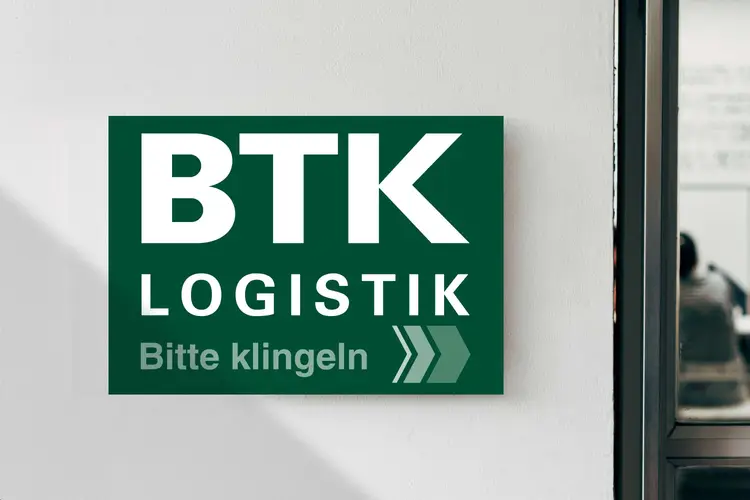 BTK Befrachtungs- und Transportkontor GmbH Schild
