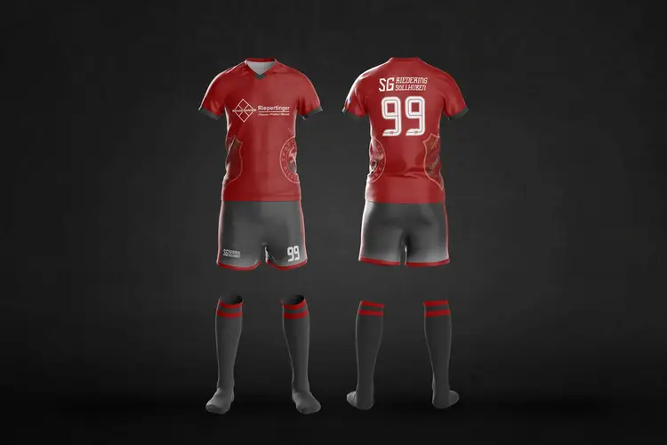 SV Riedering Full Custom Fußballtrikot Spieler