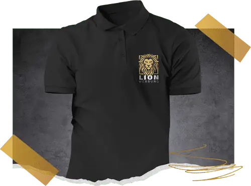 Polo-Shirts mit individuellem Druck von Lion Werbe GmbH – optimal für Firmenkleidung und Promotion.