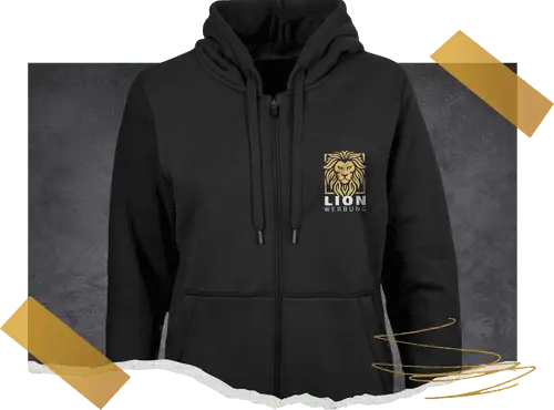 Sweatshirts mit individuellem Druck von Lion Werbe GmbH – perfekt für Teams, Vereine und Freizeit.