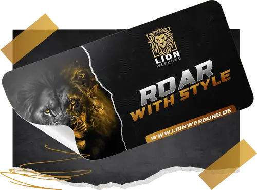 Individuelle Aufkleber drucken lassen | Lion Werbe GmbH