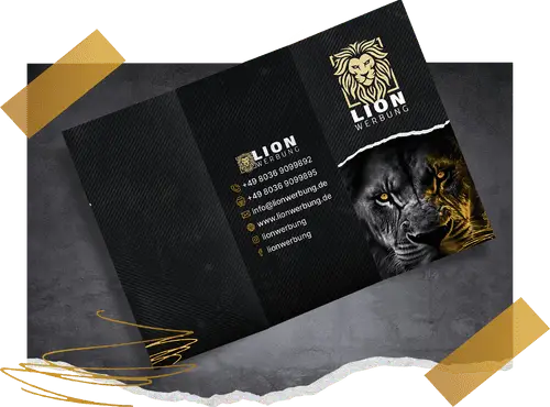Flyer & Falzflyer drucken in Top-Qualität | Lion Werbe GmbH