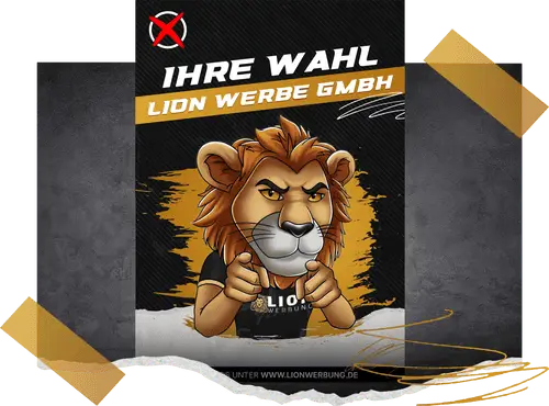 Wahlplakate hochwertig drucken lassen | Lion Werbe GmbH