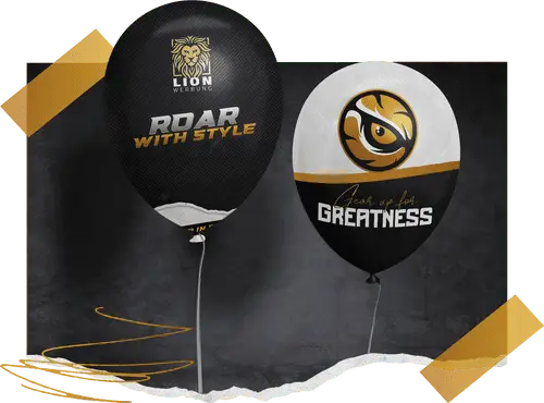 Luftballons mit Logo bedrucken | Lion Werbe GmbH