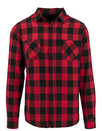 Checked Flannel Shirt (Hover)