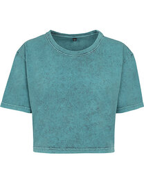 Ladies´ Acid Washed Cropped Tee (Hover)