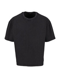 Vintage Cropped Heavy Oversize Tee (Hover)