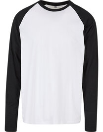 Men´s Contrast Raglan Longsleeve T-Shirt (Hover)