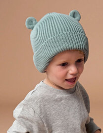 Organic Baby Bear Beanie