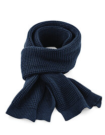 Classic Waffle Knit Scarf (Hover)