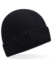 Organic Cotton Engineered Patch Beanie (Hover)