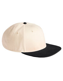 Contrast Flat Peak 6 Panel Cap (Hover)