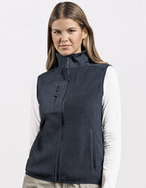 Women´s Canvas Fleece Vest