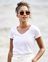 Ladies´ Iconic 150 V Neck T