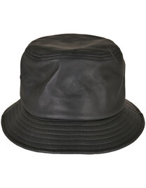 Imitation Leather Bucket Hat (Hover)