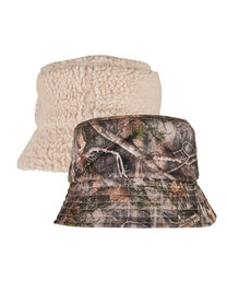 Sherpa Real Tree Camo Reversible Bucket Hat (Hover)