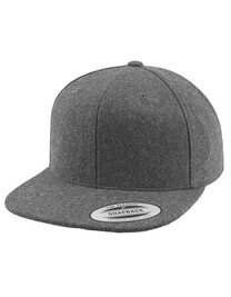 Melton Wool Snapback Cap (Hover)
