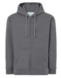 Zipped Hooded Sweater (Hover)