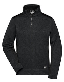 Ladies´ Knitted Workwear Fleece Jacket -STRONG- (Hover)