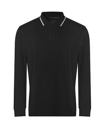 Long Sleeve Tipped 100 Polo (Hover)