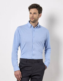 Tailored Fit Superwash® 60º Pique Shirt Long Sleeve