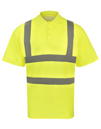 High-End Polycotton Hi-Vis Polo Shirt Cambridge (Hover)