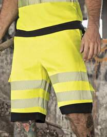 EOS Hi-Vis Workwear Shorts With Printing Areas