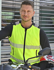 Hi-Vis Mesh Motorcycle Safety Vest “Naxos”