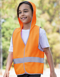 Kids´ Hooded Hi-Vis Safety Vest Odense