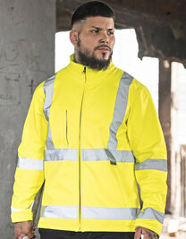 Hi-Vis Safety Softshell Jacket Turku